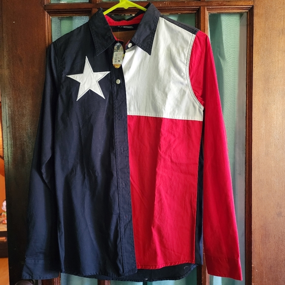 Texas star button down - Picture 1 of 6